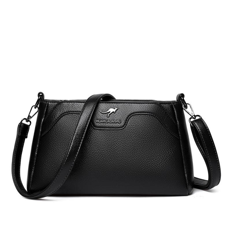 

Crossbody Single-shoulder Bag Fashionable Lady s Bag Mom s Small Square Bag чорний