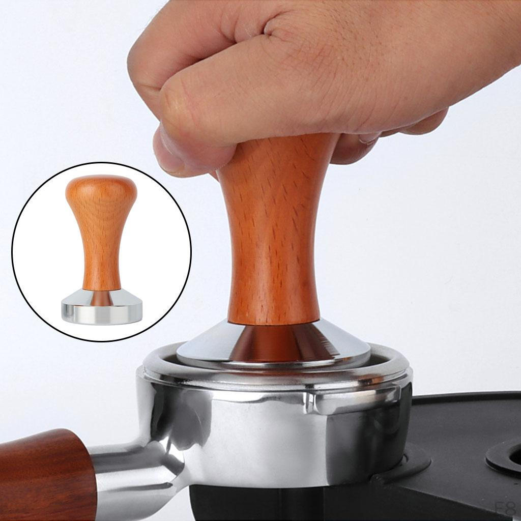 Coffee Dispenser / Leveler And Tamper, Dispensing Tool Cup Press with Flat Base
