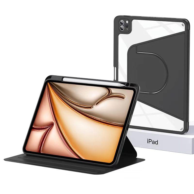 Magnetisk etui for Ipad Pro 11 Smart Case Ipad 7. 8. 9. 10. gener Funda for Ipad Air 11 4. 5. 10. 10.9 2 9.7 Roterende deksel