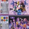 2/6pcs children's coloring book "Demon Hunter" - Kpop themed safety painting graffiti book stationery supplies