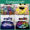 Critters Duvet Smiling Cover Pillowcase Single Double King Bedding Gift Set