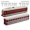 1:32 Df4B Train Alloy Models Toys Diecast Cars With Light Music Miniature Vehicles Slide Forward Trains Toy Toddler Kids Gifts