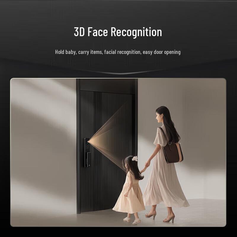 DESMAN Q2FD 3D Face Recognition Smart Door Lock
