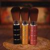 1 Stück Einziehbarer Pinsel Make-up Pinsel Puder Rouge Puderpinsel Mini Weiche Nylonhaare Multifunktional Tragbar Mit Metallgriff