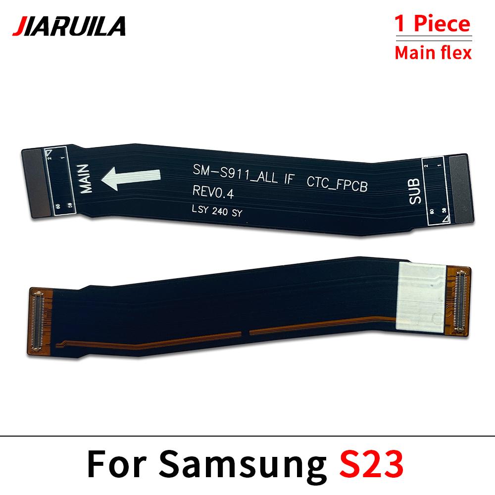 Motherboard Connector for Samsung S11 Plus Ultra, LCD Display, Flex Cable, Signal Flex, Replacement, S911, S916, S918, S11 Ultra