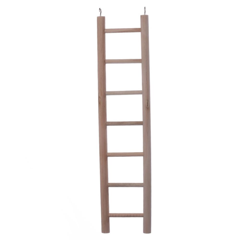 

Деревянная лестница в клетку для птиц 7