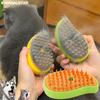 3 in 1 Shedding Combs Electric Steamy Brush for Cat and Dog Steam Brush Electric Sprayer for Massage Pet Grooming Tool
