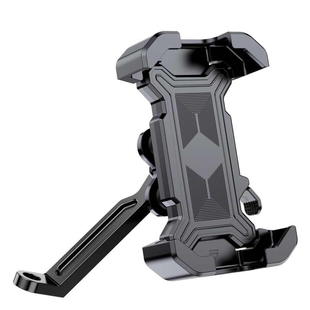 Motorcycle Bicycle Phone Holder GPS Bracket Cellphone Stand Mount Adjustable Bike Phone Shock Absorption Cycling Bracke