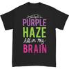 Jimi Hendrix Swirly Text Band TShirt Cotton Graphic Tee Unisex Women Summer Streetwear