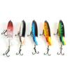 5 pcs Colorful Plastic Artificial Fishing Lure Bait Sea Fishing Tackle Hard Lures with Hooks5 pcs