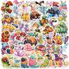 50 Sheets of Cute Cartoon Insect Candy Self-Adhesive Decorative Planner Stickers