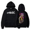 Autumn/Winter Long-Sleeved Loose-Fit Soft Sweatshirt Street Style Jacket Gorillaz Print Unisex Hoodie Men's Top