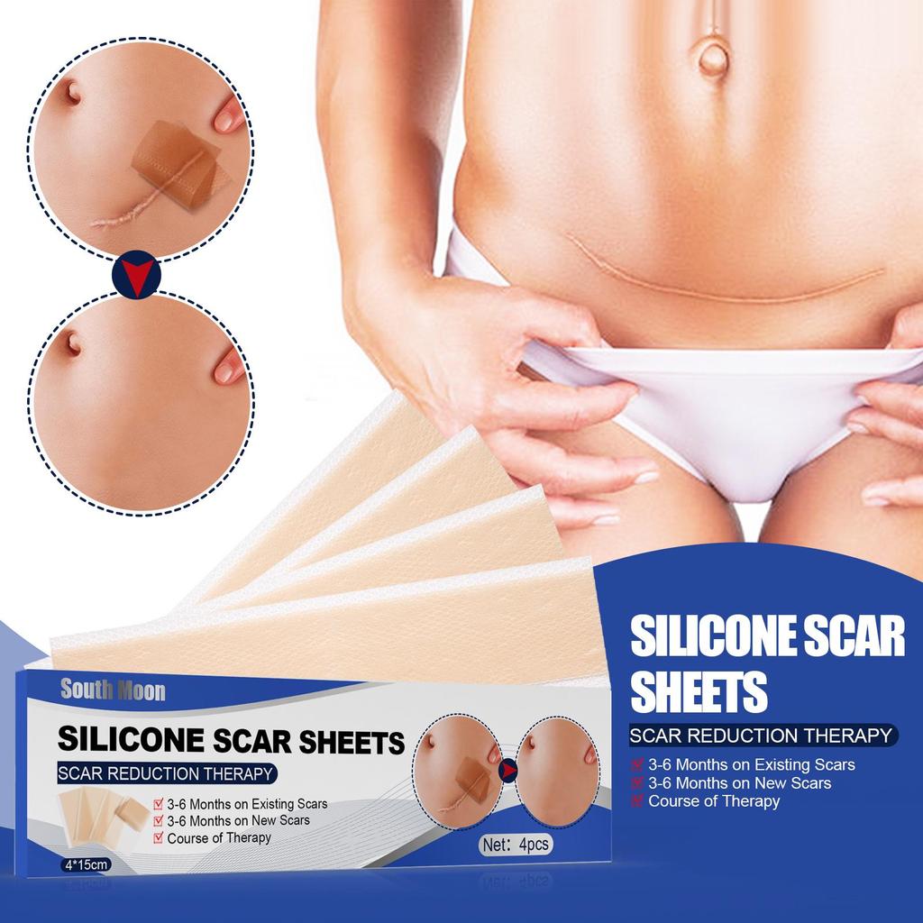 South Moon Self-Adhesive Silicone Scar Patch Repair Burn Scars Smooth Skin Wound Care Patch