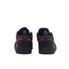 Jordan Air Jordan 1 Border Blaze Leather Low top Vintage Basketball Shoes Men's Black Red 553558-093(Team519-)