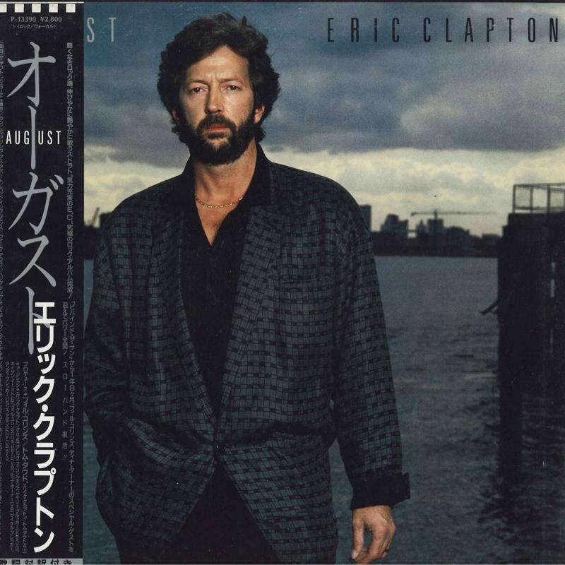 

LP Record ERIC CLAPTON - August P13390 DUCK 1986 Japan Obi Rock Used