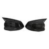 For LHD BMW 5 Series F10 F11 2010-2013 Car Rearview Side Mirror Cover Sticker Wing Cap Exterior Door Case Trim Carbon Fiber