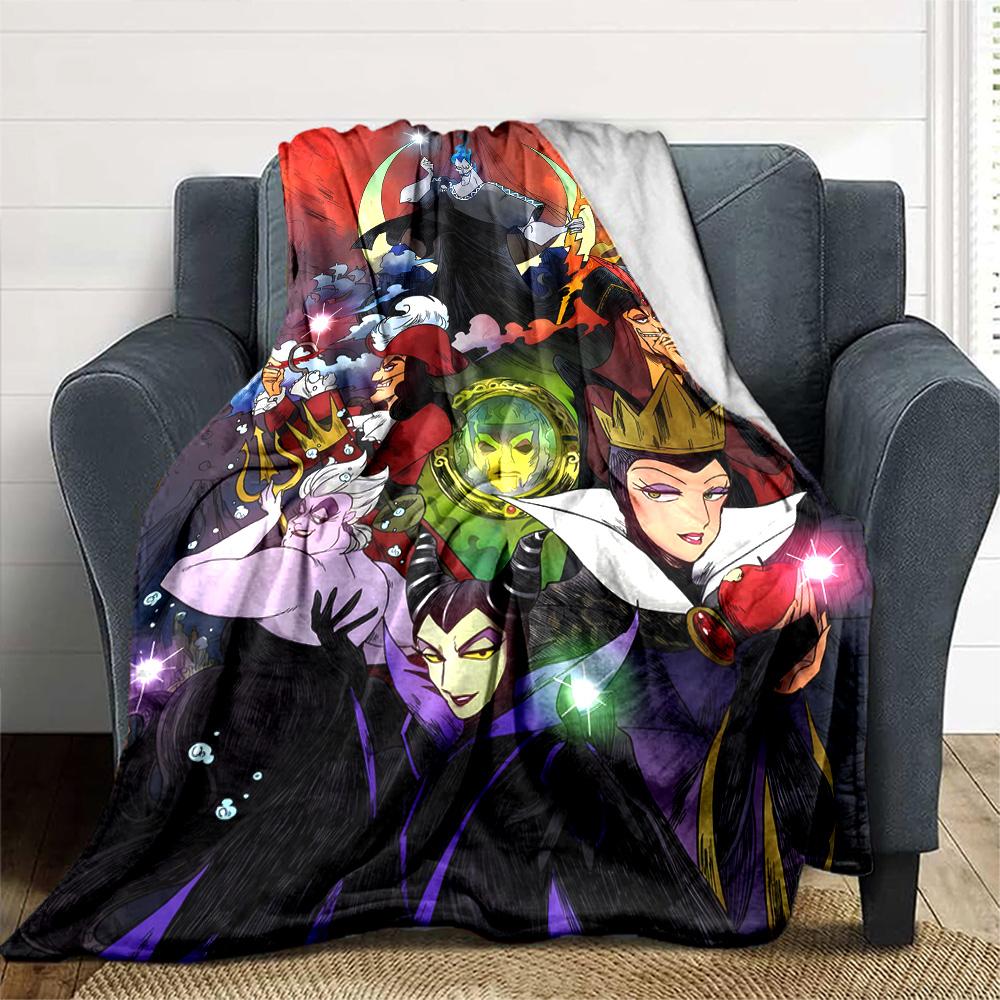 1pc Villains2 Blanket, Gift, for Men and Women, Soft Blanket, Good for Sofa Bed Couch Travel, Lightweight Flannel Blanket