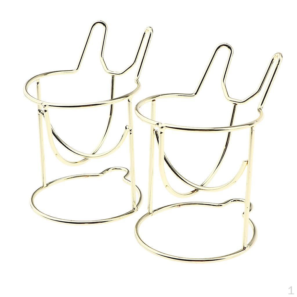 Makeup Sponge / Puff Holder Stand Luxury Gold