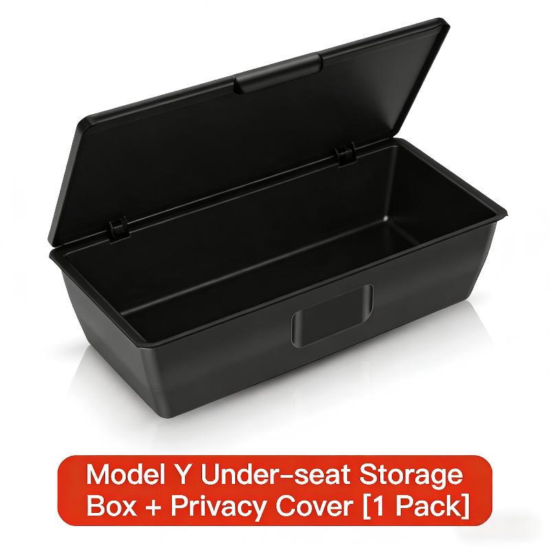 Model Y 2025 2026 Under Seat Storage Box For  Drawer Type Car Interior Accessory Flexible Multifunctional Storage
