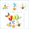 Newborn Plush Doll Educational Hanging Toy for Strollers & Cribs (0-1 Year)