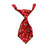 25/50/100pcs Christmas Adjustable Dog Bow Ties for Xmas Decorate Pet Dog Neck Ties Pet Grooming Festival Gift for Puppy