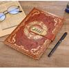 Retro Style PU Leather Notebook Paper Thickness A5 Retro Password Book Student Notebook  Student
