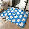 Colorful Eyeball Cartoon Floor Mat Home Decor Doormat Bedroom Floor Mat Shower Carpet
