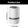 Air Purifiers for Bedroom Home Desk Small Air Purifiers Quiet Small Air Filter Cleaner with USB Cable for Bedroom Deskto