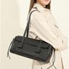 HIFASHION Top Grain Genuine Leather Shoulder Tote Bags Women Casual Daily Work Underarm Purses Large Capacity Ladies Handbags