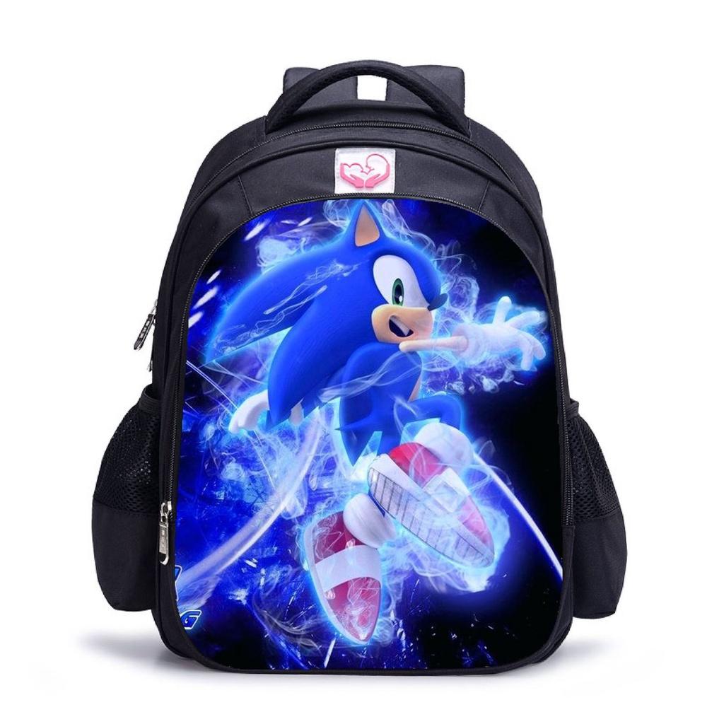 Sonic Schülerrucksack Große Kapazität Wasserdicht und Verschleißfest Kinderrucksack