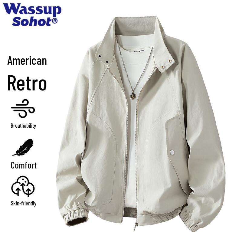 Wassup Sohot American Flight Utility Bomber Jacket