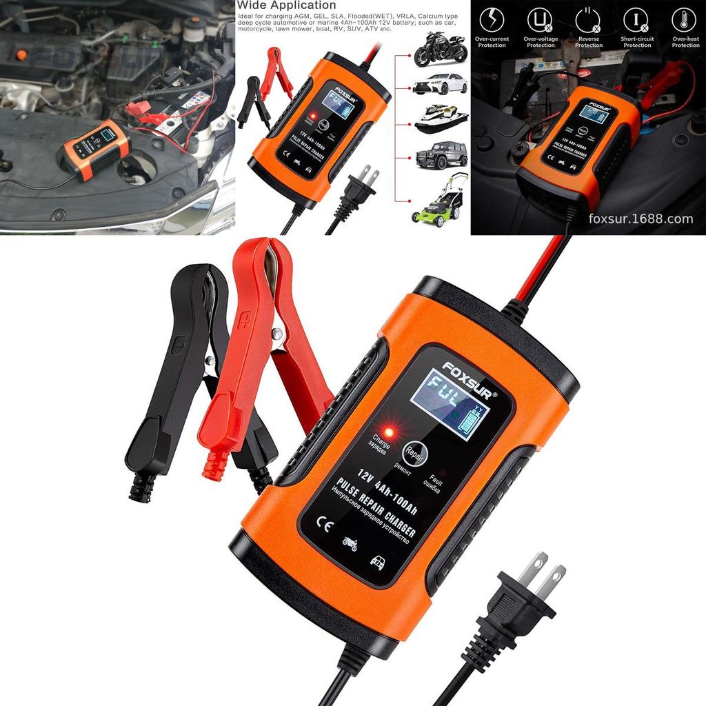 High-quality Multipurpose Car Motorcycle Battery Charger With Led Indicator