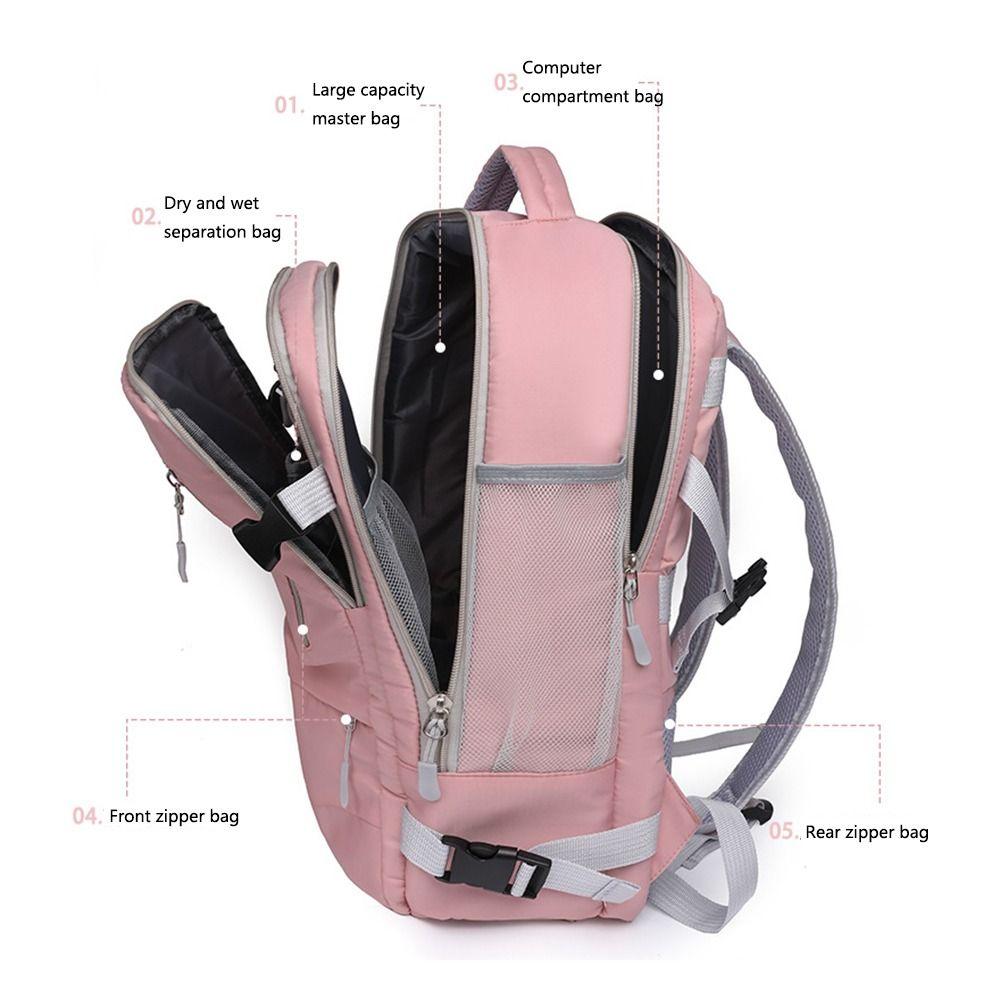 Casual Travel Backpack Multifunctional Laptop Daypack Fashion Sports Rucksack  Girls