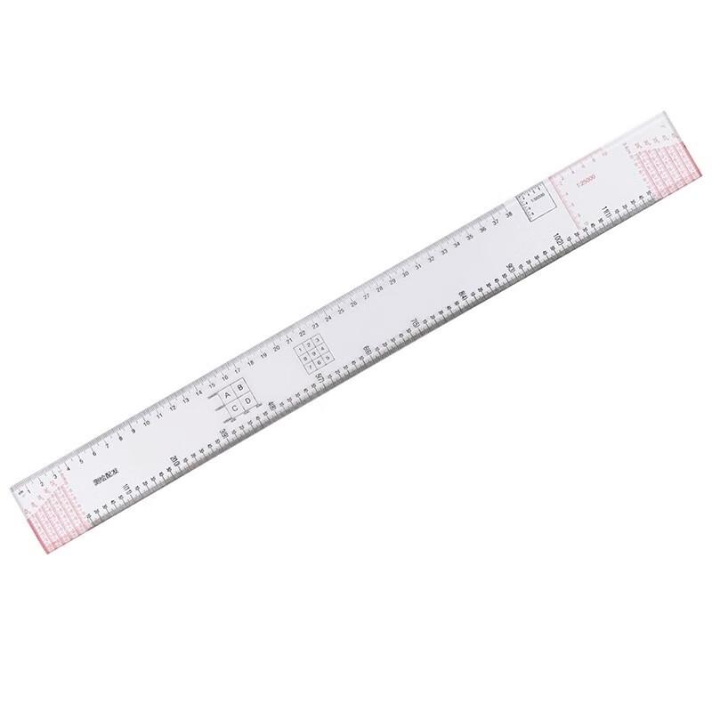 NuoYu Topography Map Measurement Ruler