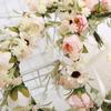 Simulated Black Flower Antler Crown Costume Cosplay Elf Headpiece  Wedding