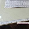 10-piece Self-adhesive Ruler Set, Suitable For Office/study/sewing — Can Be Attached To Any Smooth Surface, Measuring Tool