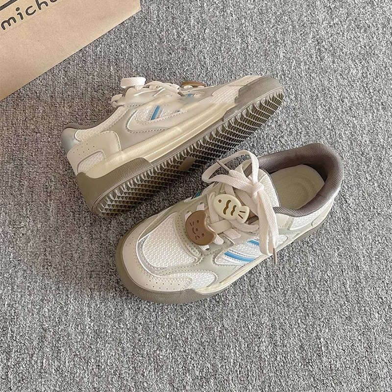 Vielseitige Plattform neue Frühlings- und Sommer-Board-Schuhe Schuhe Mesh atmungsaktive Freizeitschuhe ins