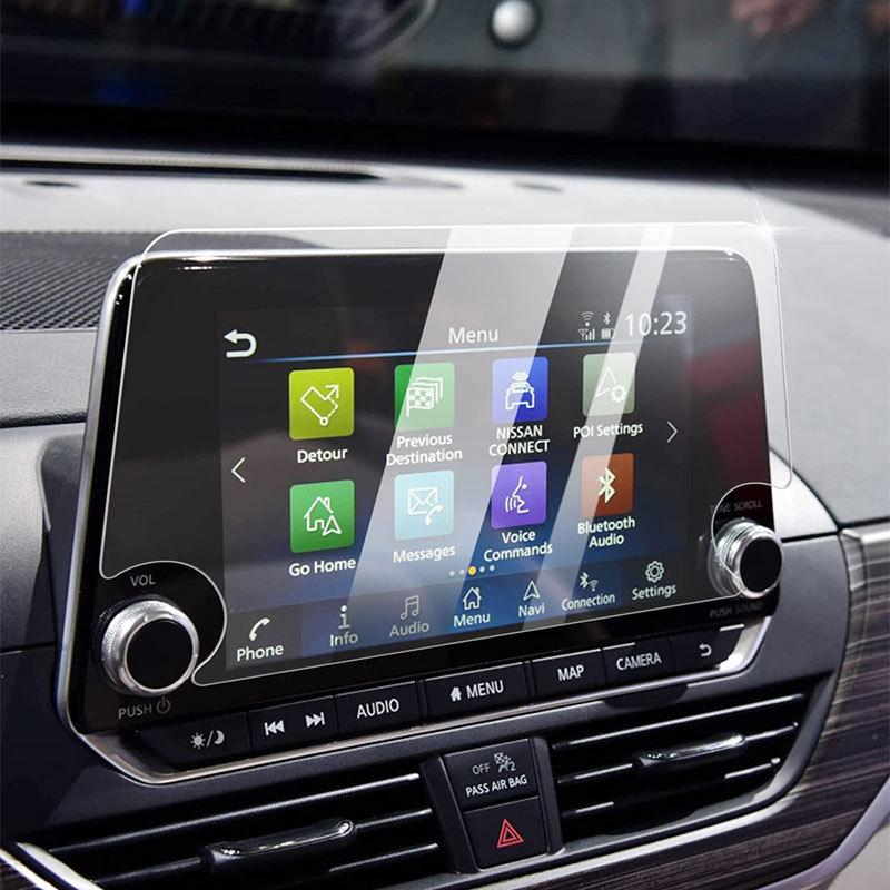 Tempered Glass Screen Protector For NISSAN JUKE Hybrid 2019 2021 2022 Car Navigation  car interior Accessories