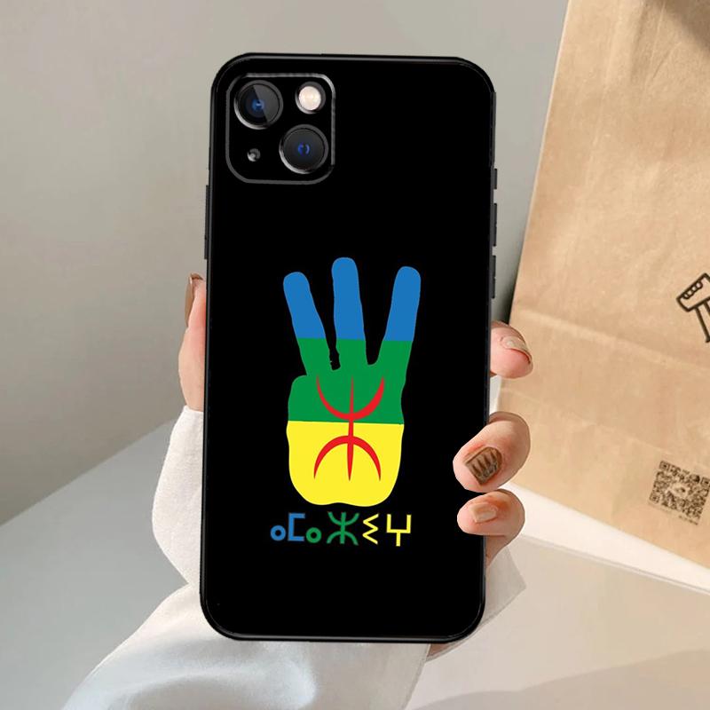 Amazigh Symbol Berber Akademie Handyhülle Für iPhone 17 Air 16 15 13 11 12 14 Pro Max 13 12 mini 15 16 Plus 16e Hülle Coque