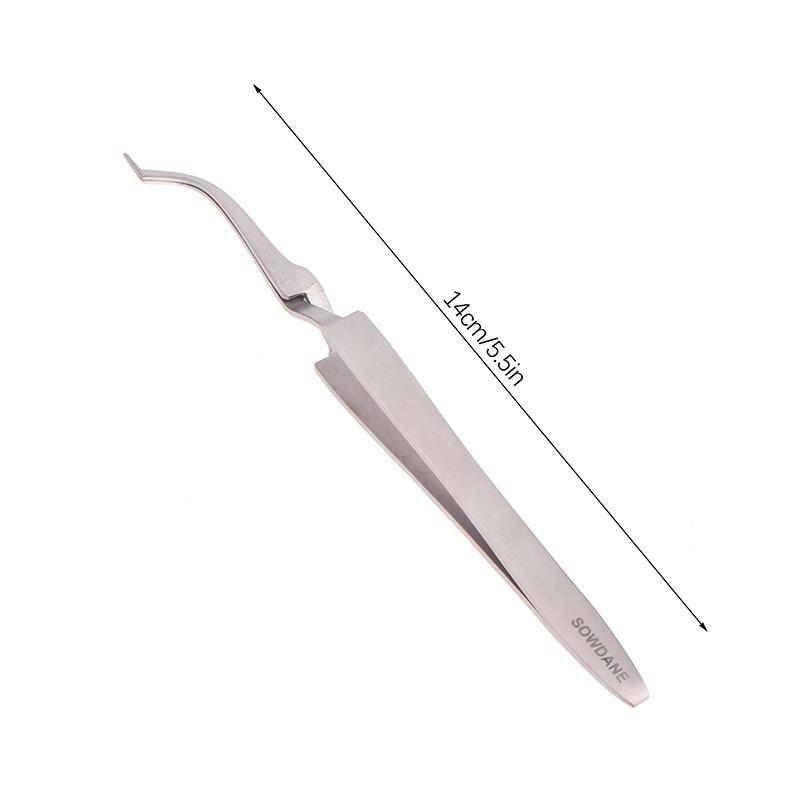 1 Stück Zahnärztliche Kieferorthopädische Posterior Bukkalröhrchen Klebezange Brackets Halter Ortho Bracket Platzierer Edelstahl Zahnärztliches Werkzeug