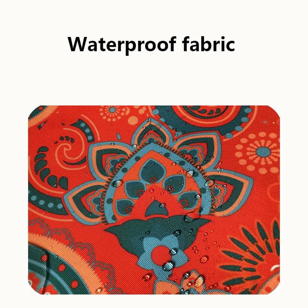 Outdoor Color Printed Inner Coat Does Not Contain Particles Waterproof Simple Leisure Bean Bag Lazy Sofa Chair Expression City