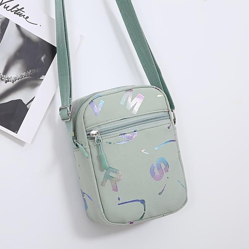 

Нейлоновая сумка кроссбоди большой вместимости - Шикарная женская универсальная дорожная наплечная сумка с полиэстеровой подкладкой зелёный