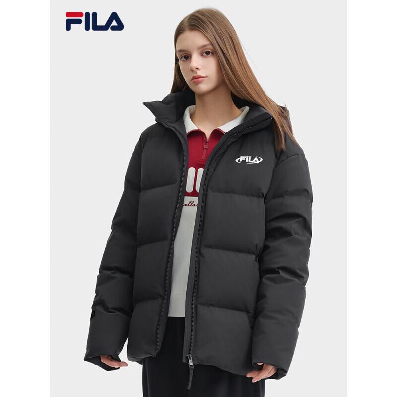 FILA Couple s Hooded Down Jacket L