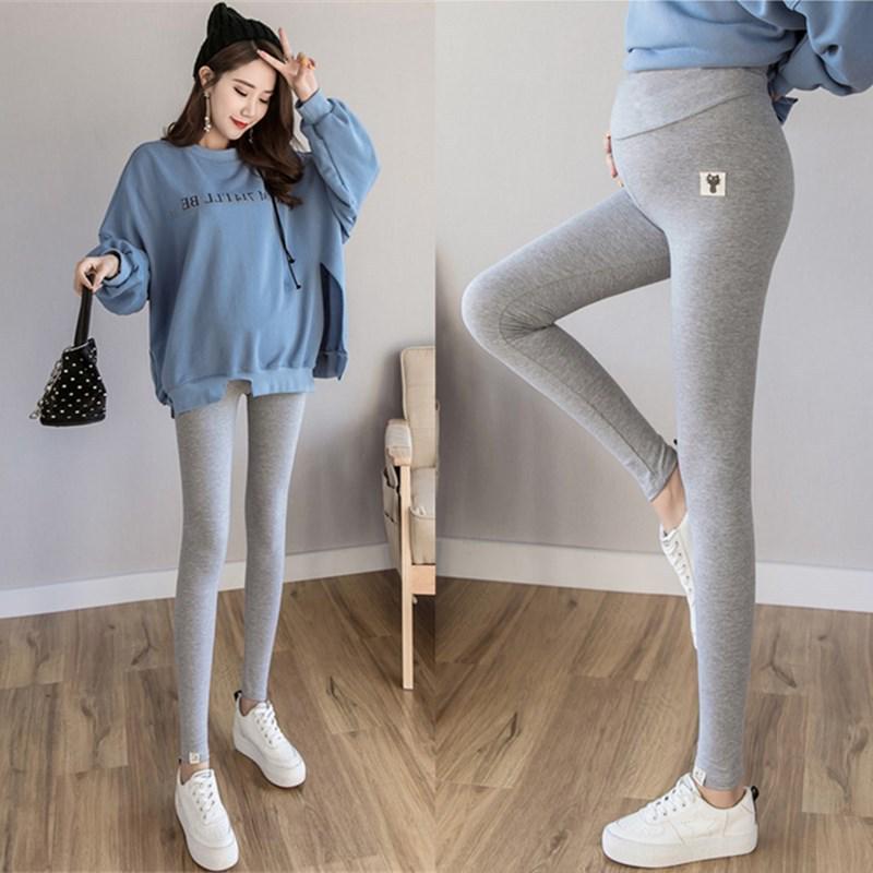 

Бархатные леггинсы для беременных: Теплый, Стильный, Поддержка живота для осени и зимы M (80-105 jin)