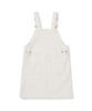 Snow Peak Apparel Denim Overall Dress (S25Zwfop77) Ivory