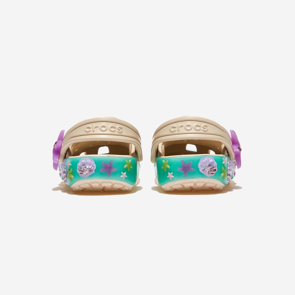 [Crocs] Classic Sea Sparkle Shaker Clog Toddler [CRS213274-FRAPPE]