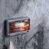 Kitchen Toilet Mobile Phone Holder Waterproof Touchable Case Wall Mounted Bath Bathroom Phone