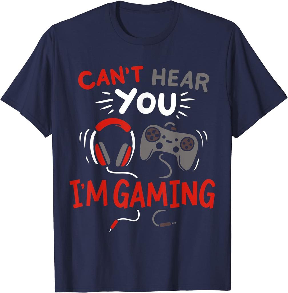 Can't Hear You I'm Gaming Funny Gift for Gamers Unisex T-Shirt