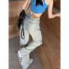 Women's High Waist Wide Leg Jeans - Spring/Summer 2023, Floor-Length, Petite-Friendly