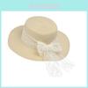 French Country Style Sun Hat With Wide Brim For Summer Beach Vacation Sun Protection